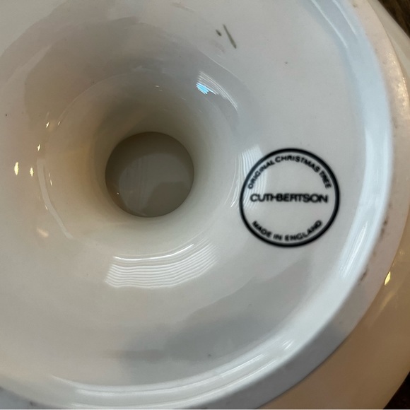 Vintage Cuthbertson Pie, Cake or Sweets Dish Original Christmas Tree - Picture 3 of 7